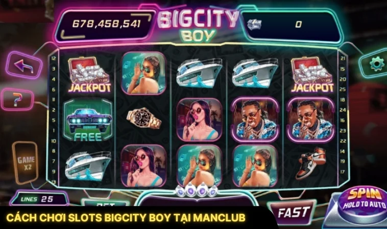 Cách Chơi Slots Bigcity Boy Tại ManClub